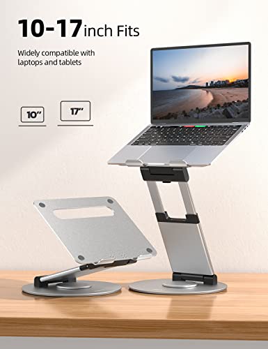 Nulaxy Telescopic 360 Rotating Laptop Stand — view 6