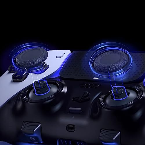 Image of Performance Thumbstick Caps Replacement Kit for PS5 DualSense Edge Controller, Thumb Stick Grips Accessories for PlayStation 5 Pro Elite Controller (Standard Concave*2, Low Dome*2, High Dome*2, Black)