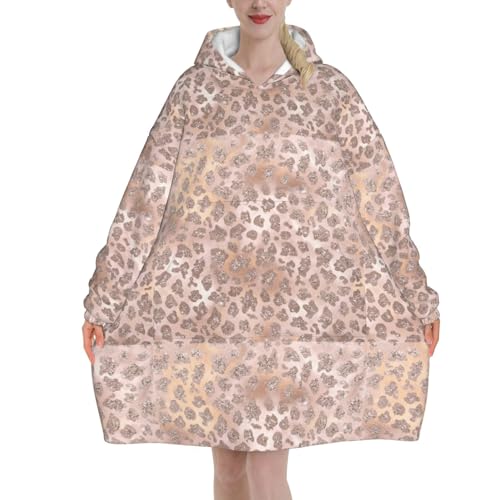 Sweat à capuche couverture flanelle unisexe pull géant tigre