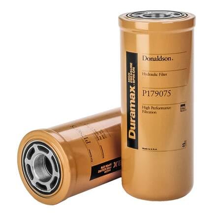 Donaldson P179075 Hydraulic Filter 11.63 In., Spin On Style, Cellulose, Water Absorbent Media Type