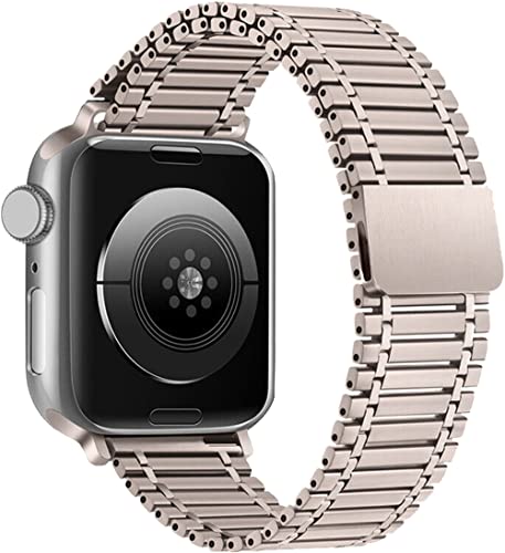 Image of Zitel Stainless Steel Bands Compatible with Apple Watch Ultra 2 / Ultra Metal Straps 49mm 45mm 44mm Series 11 | 10 | 9 | 8 | 7 | 6 | 5 | 4 | 3 | 2 | 1 | SE3 | SE2 | SE