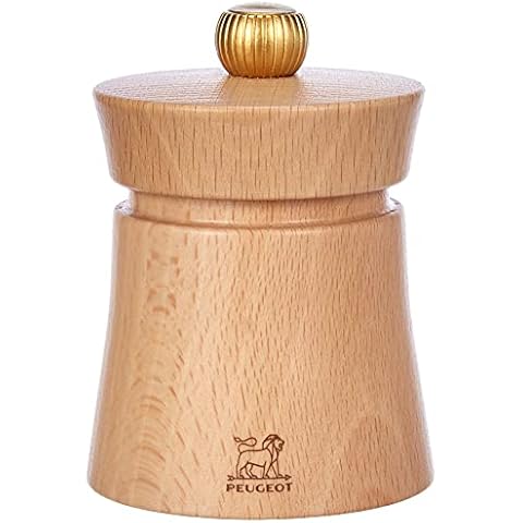 Peugeot Baya 8cm Natural Wood Salt Mill Cover