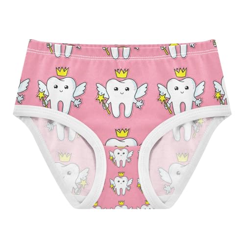 Cute Cartoon Teeth Angel Wing Toddler Girls's Underwear 2T 202c1279