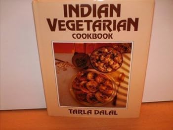 Hardcover Indian vegetarian cookbook Book