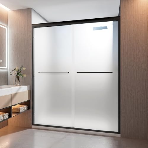 Double Sliding Glass Shower Door