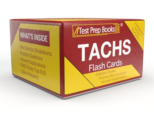 Test Prep Books Test Prep Books Tachs Prep Study Cards 2024-2025: Tachs Exam Review And Practice Test Questions [Full Color Cards] thumb #2