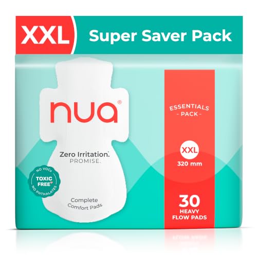 Nua Store Nua Complete Comfort Sanitary Pads for Women XXL Pack of 30 - Image 2