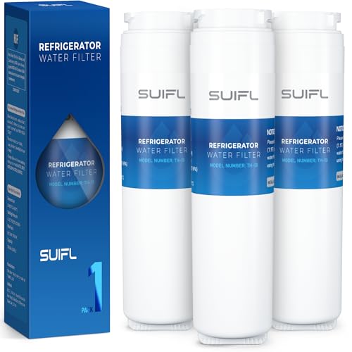 Suifl AVP-RWFFR Refrigerator Water Filter Replacement Cartridge, 3 Pack by Suifl - Used condition - US$50.91