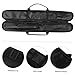 Toyvian Professional Flute Bag 28 Inch Waterproof Bamboo Flute Carrying Case Lightweight Portable Handheld Storage Organizer for Music Students and Outdoor Use