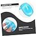 SEWOART Hair Dye Ear Protection Tool Silicone Ear Covers Waterproof Easy to Clean for Salon Home Use (Sky Blue)