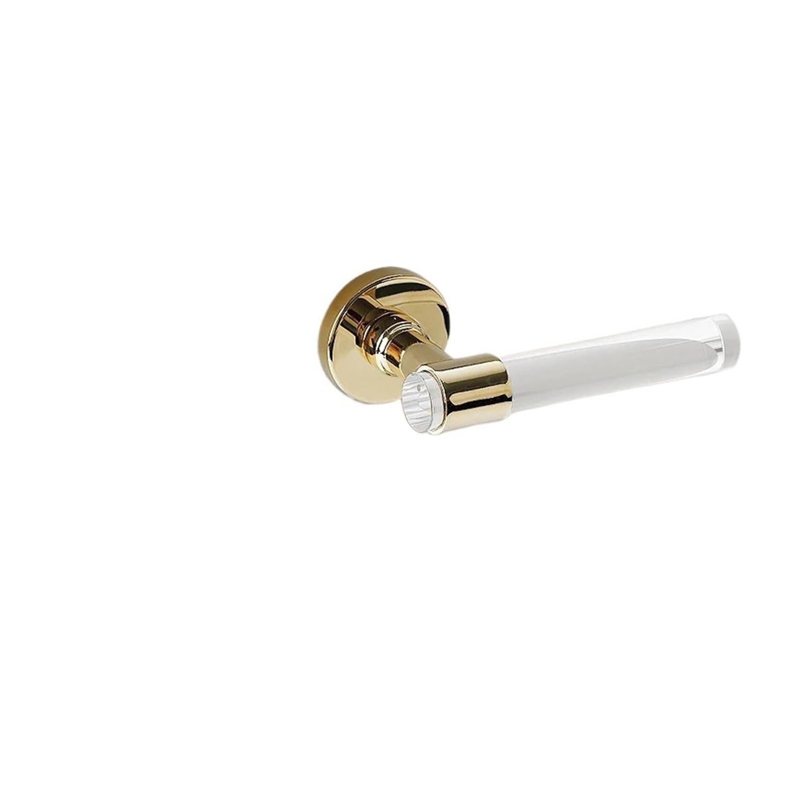 BSAXITHZB Handle Bedroom Door Lock Silent Handle with Key(7059-GOLD_72MM)
