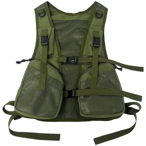 Chaleco táctico con arnés ajustable y compartimento funcional para entrenamiento 2