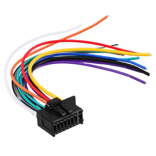 FESTFENDS パイオニア対応カーステレオ電源ハーネス 軽量コンパクト設計 高耐久オーディオ配線ケーブル 音質向上ステレオ変換ハーネス 車載