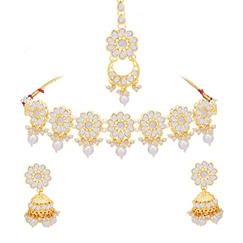Image of Sukkhi Gold Plated Necklace Set For Women