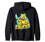 Psicopato, El Pato Psicópata Ilustración Divertida Sudadera con Capucha