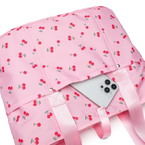 Bolsa Tote de Pana para Mujer con Cierre y Asa Grande miniatura 5