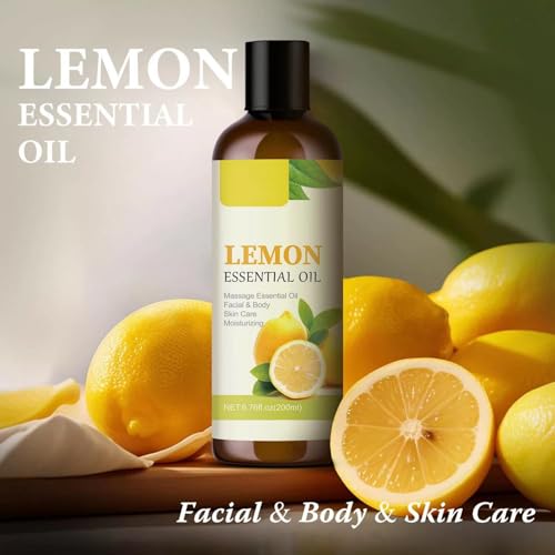 Aceite Esencial de Limón 200ML para Aromaterapia miniatura 2