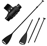 Seamax SUP Paddle for All Stand Up Paddle Board Floatable and Portable, Adjustable Length 68” to 82” for Kid and Adult