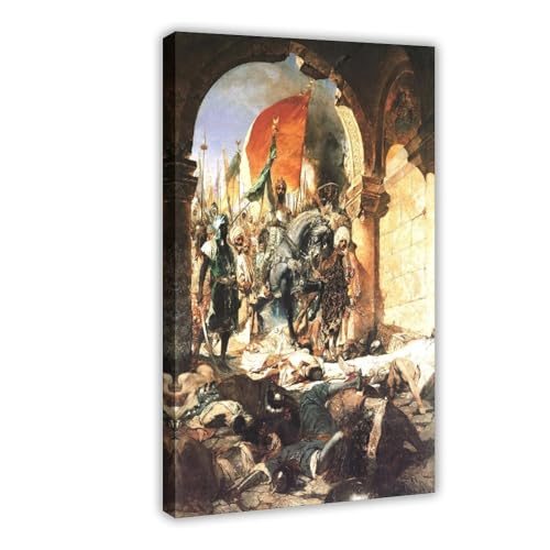 Toile Constantinople Mehmet II décoration murale élégante pour aménager un bureau d'étude