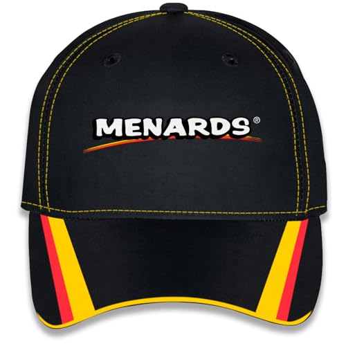 Gorra ajustable negra sublimada Checkered Flag Sports miniatura 3