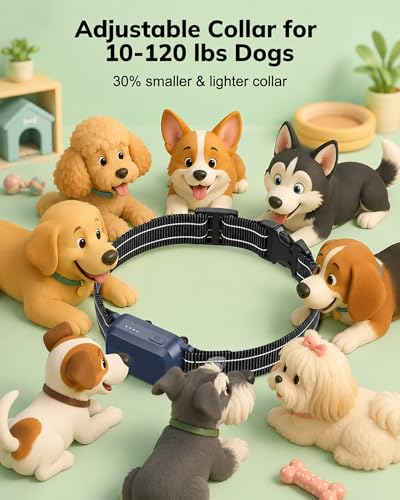 Shock Collar for Dogs - 4200ft Dog Training Collar with Remote, Rechargeable Electric Ecollar for Small Medium Large Dogs with Beep, Vibration, Safe Shock Modes (Deep Blue) - Image 5