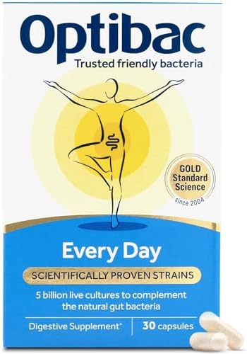 Optibac Probiotics Every Day - Vegan Digestive Probiotic Suppleme...