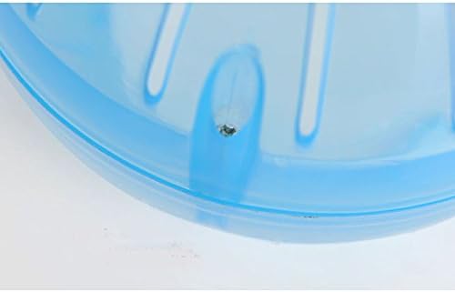 Miniatura 9 de Giveme5 Paquete de 3 mini bolas de ejercicio de plástico de 4 pulgadas para lindos ratones de hámster, jerbo, rata, ratón, juguete para correr