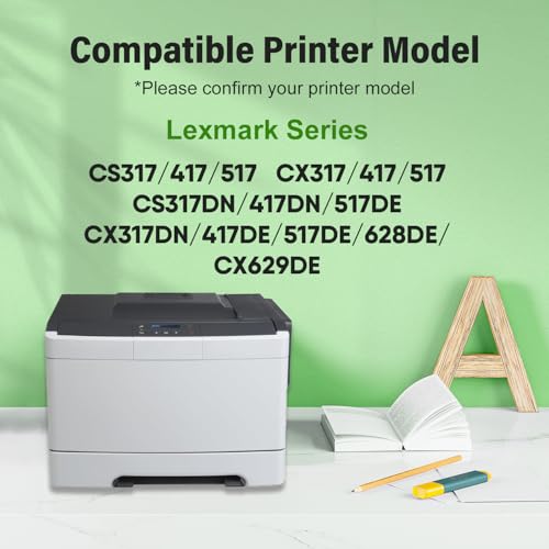 Cartouche toner Lexmark CS417dn idéale pour le secrétariat