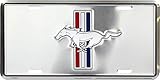 HangTime Ford Mustang Metal License Plate 6 x 12