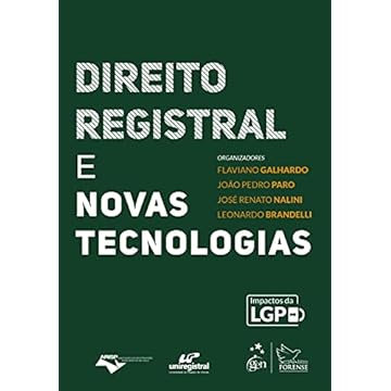 Capa do livro Direito Registral e Novas Tecnologias