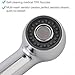 EarlyGlintsCX Kitchen Faucet Pull Out Spray Head, G1/2 Thread Universal Replacement Part - 2-Function Powerful Stream & Aerated Flow, Easy Tool-Free Installation, Durable ABS Plastic (Chrome)
