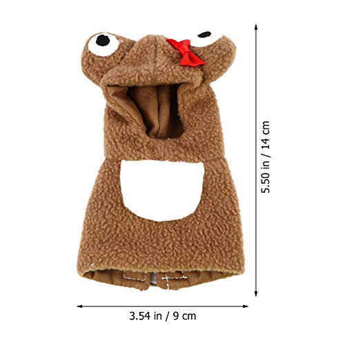 UKCOCO PÃ¡ssaro VÃ´o Terno Papagaio Roupas de Inverno LÃ£ Quente Fraldas de PÃ¡ssaro Fraldas Papagai