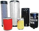 FILTER ECONOMY PACK of 6 Compatible with MAHINDRA 4540 4550 006000455F1 006000456F1 001081778R93