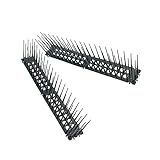 UPKOCH 2個鳥よけ スパイクマット 猫よけ フェンス 屋外 対策 プラスチック製 耐熱性 侵入防止 柵 屋根