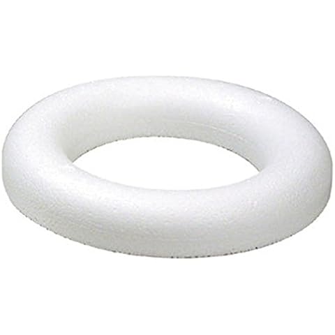 Styropor Polystyrene Half Ring Smithers Oasis Pack 2 (30cm) Cover