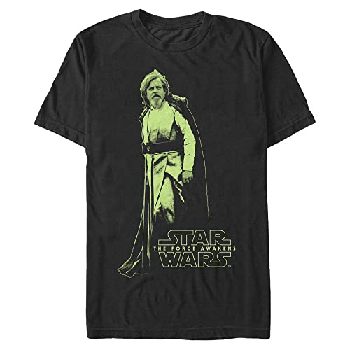 T-shirt Star Wars vert grand confort avec imprimé Luke Force Awakens