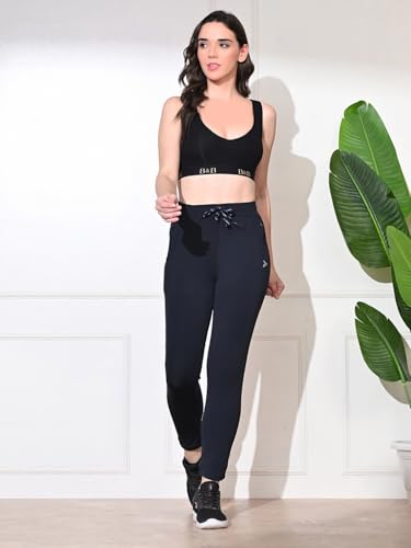 Image of FITINC Premium Trackpant with Zippers Pockets for Women - Best for Gym, Yoga, Workout and Casual Wear