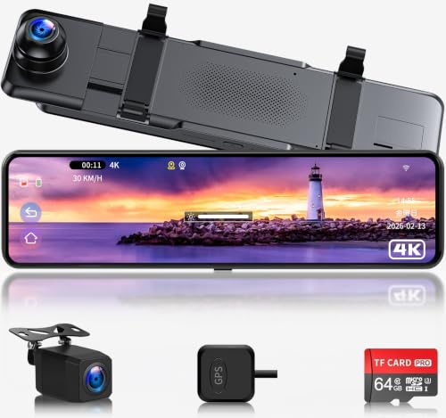Amazon.co.jp: Changer V69 Pro ドライブレコーダー ミラー型 4K 11
