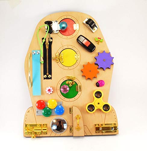 Busy board Sensory board Activity Toys Rocket toys Baby gift Toddler Twins toys