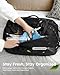Tolaccea Travel Laptop Backpack, Large Carry on Backpack Flight Approved Convertible Duffle Luggage Bag Daypack Work Business Rucksack Fits 16