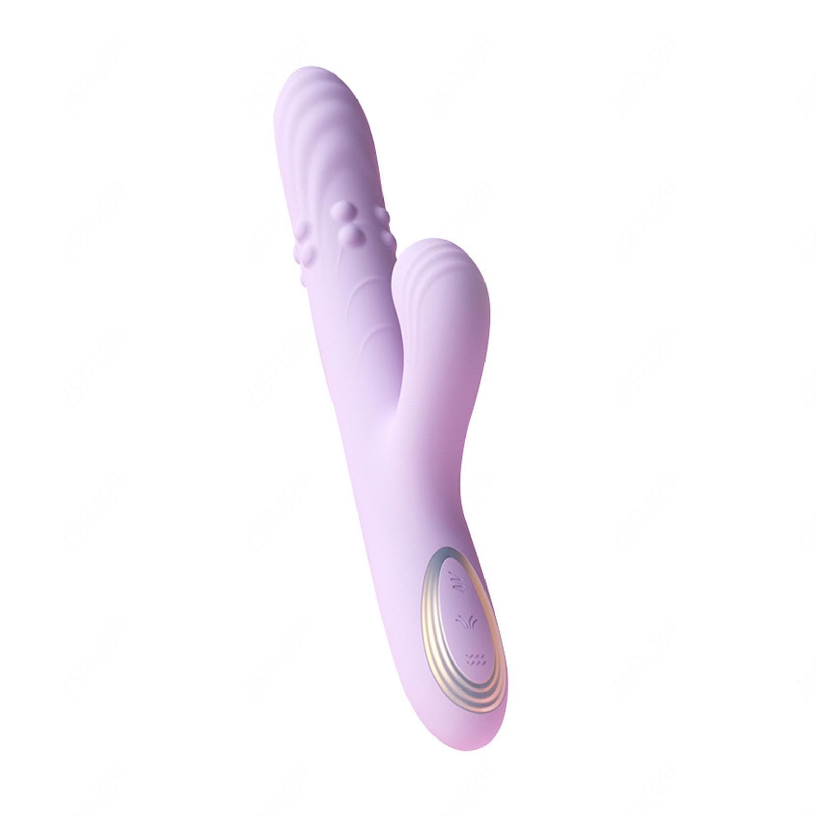 Vibratore G Spot Erotica Dildo Stimolatore Clitorideo può stimolare il punto G, Vibratoriper Sex Toys per Stimolatore Clitoride,Purple