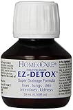 Homeocare Labs EZ-Detox Super Drainage Formula for Liver, Lungs, Skin, Intestines and Kidneys, .169 Fluid Ounce