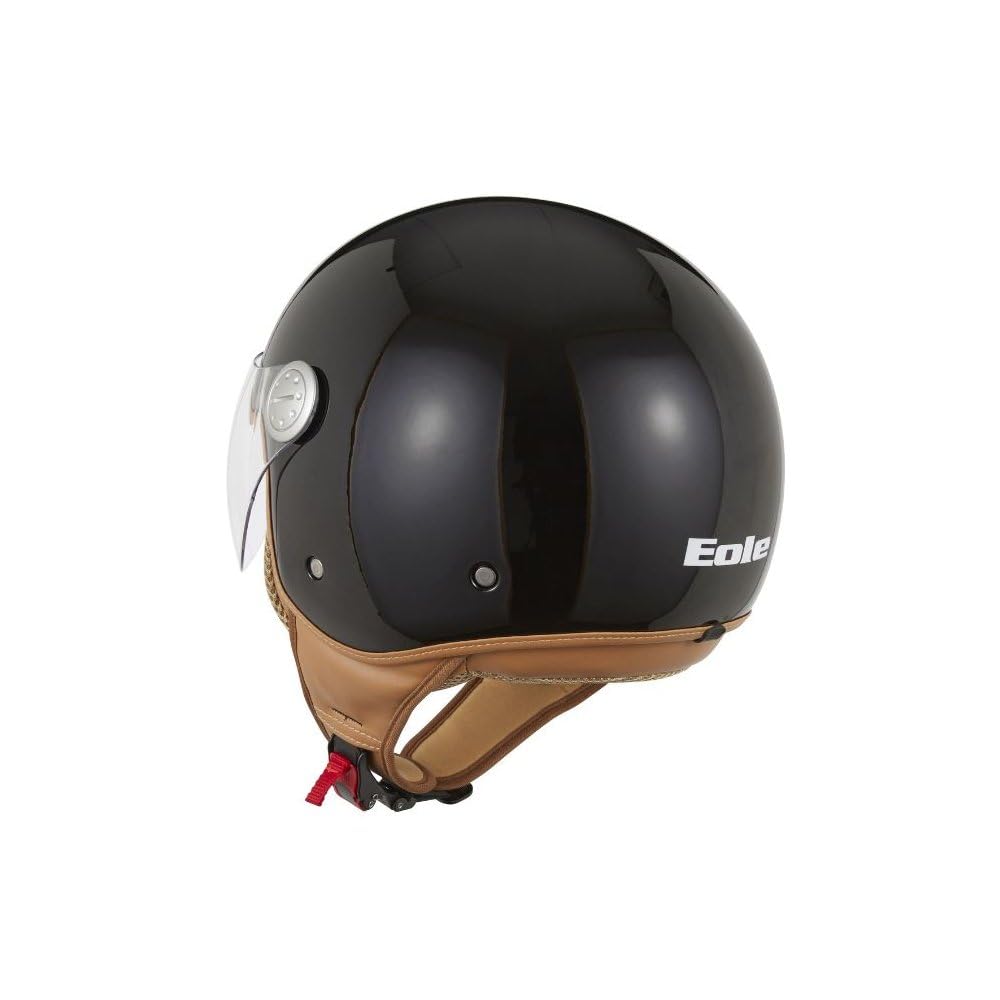 EOLE Casque Jet ROAD Noir brillant