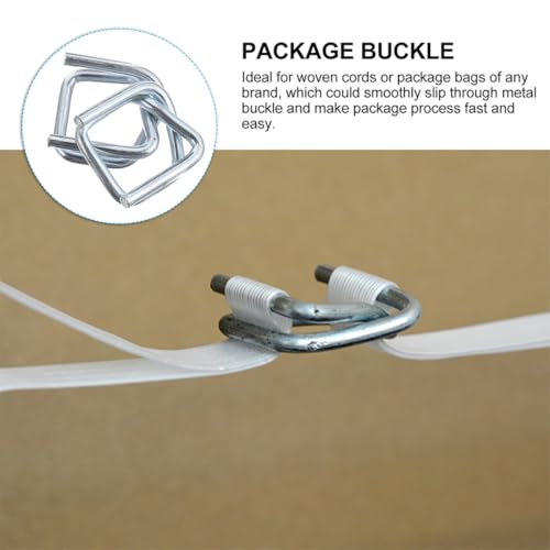 Boucles métalliques 19mm anti-déformation et légères pour sangles de cerclage - 3