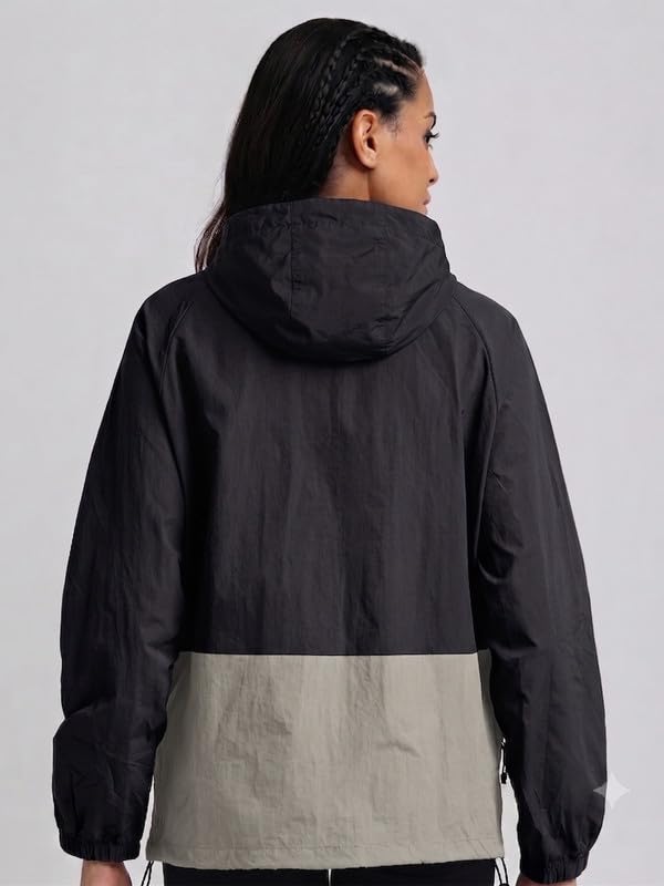 Image of CHKOKKO Sunscreen Jacket For Women With Hood Upf 50+ UV Tan Sun Protection | Wind Proof Lightweight Breathable Quick-dry Water-repellent Fabric | For Gym Sports Running Biking And Dailywear