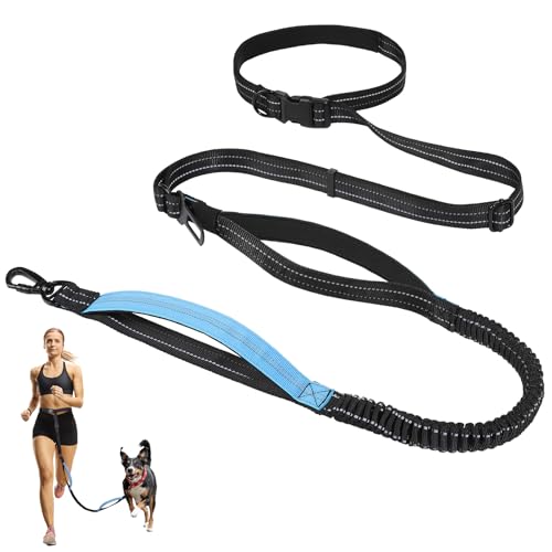 Tivray Hands Free Dog Leash, 8.2 FT Waist Leash for