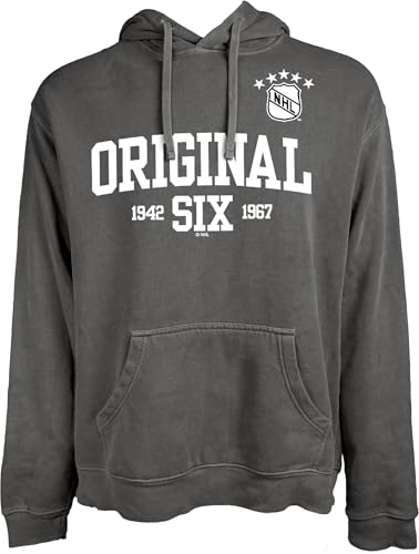 Sudadera de algodón Ringspun NHL Blue 84 Original Six con acabados resistentes de alta gama 2