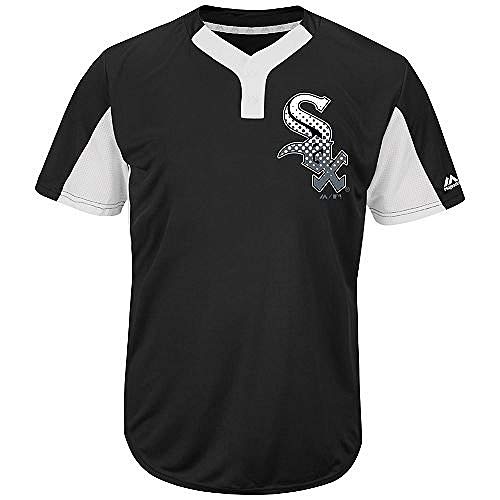 Blank Back Adult XL Chicago White Sox 2-Button Placket Cool-Base MLB Licensed Jersey