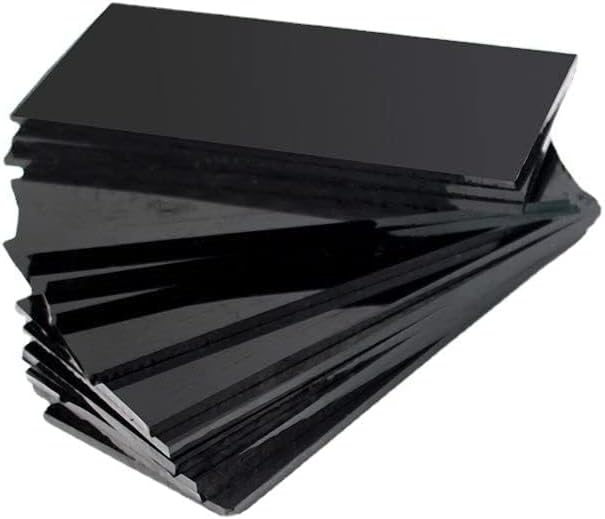 Placa de lentes de filtro de vidrio endurecido para soldadura, 2 "x 4.25", sombra 13, 2 unidades