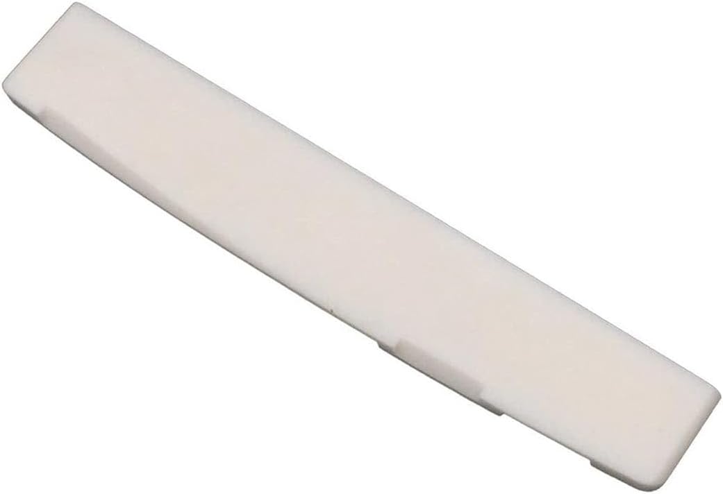 12-saitige Akustikgitarre Stegsattel aus Knochen unteres Saitenkissen 76 x 6 x 13 mm f r Folk-Gitarre 49 mm/76 mm Ersatzteile